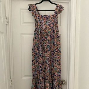 Floral maxi dress. Never worn!